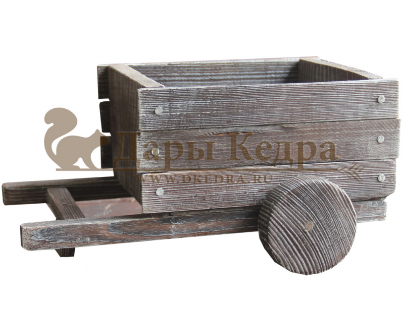 Деревянная тележка Деревянная тележка